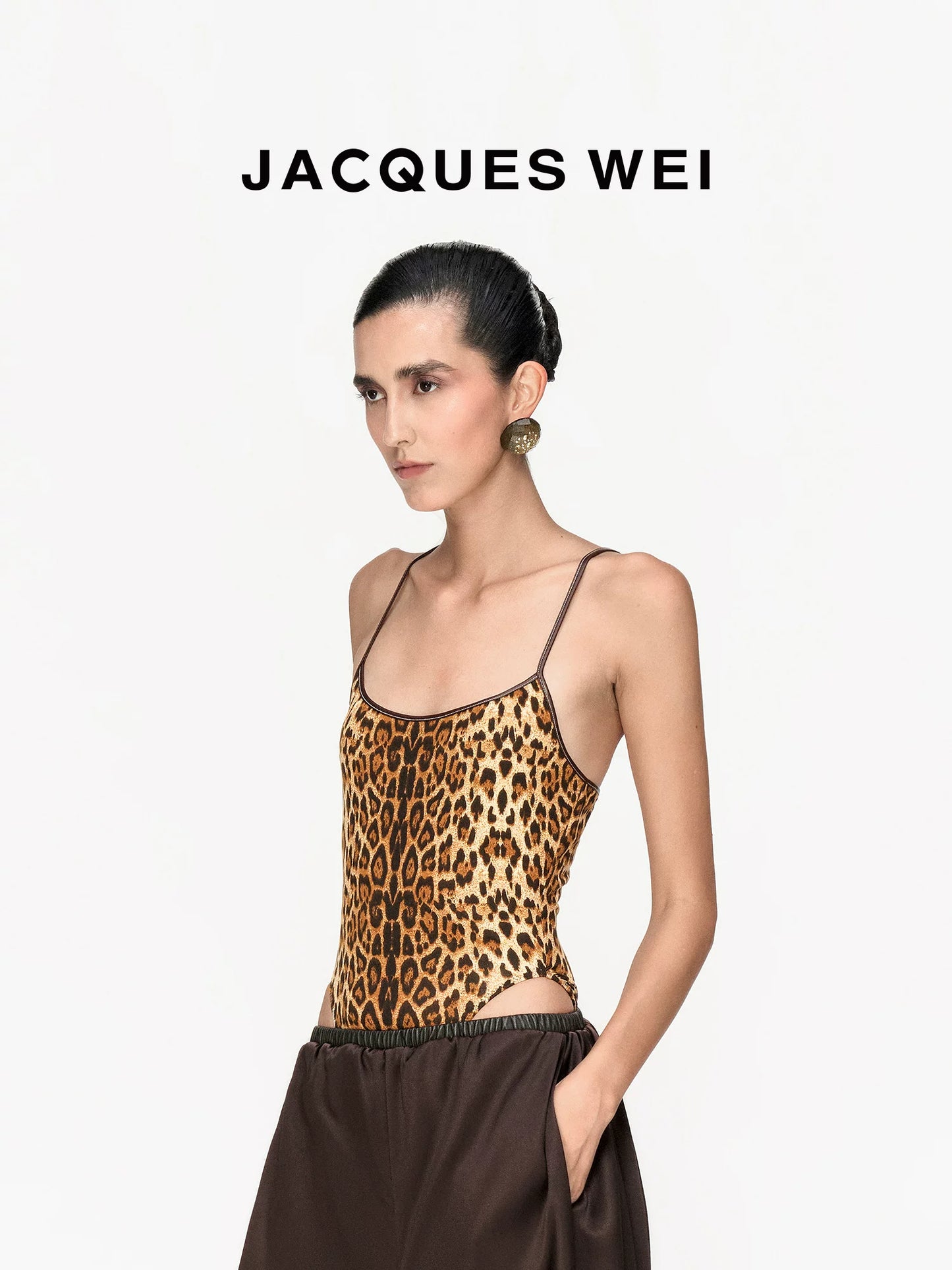 Leopard Print Bodysuit
