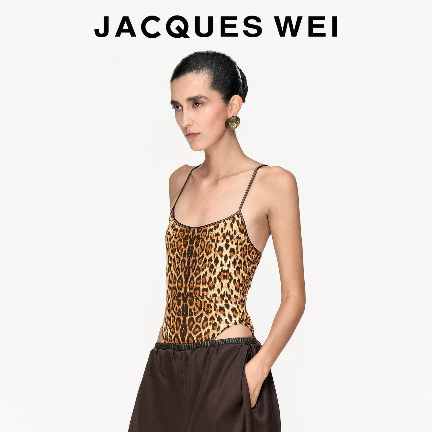 Leopard Print Bodysuit