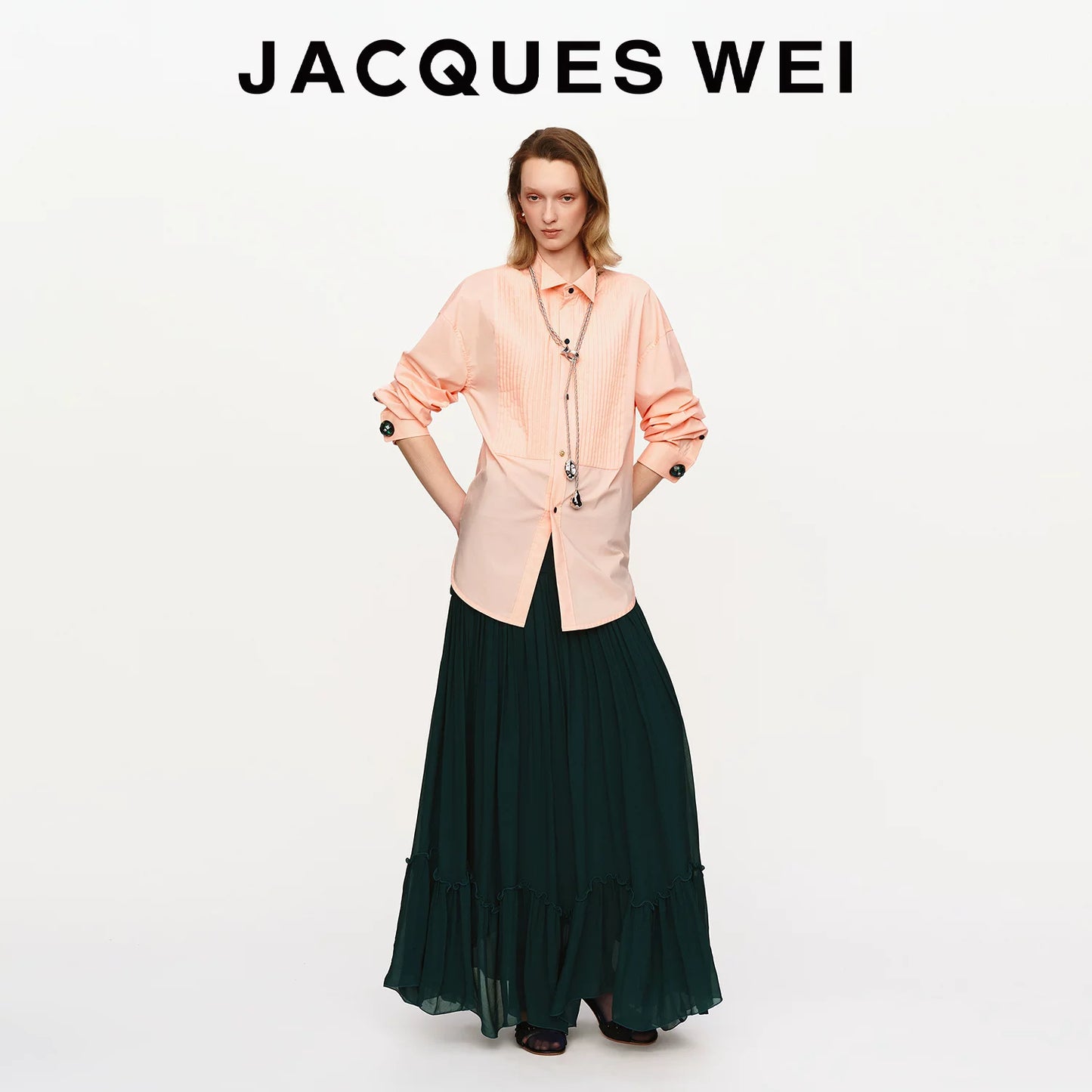 Pleated Shirt