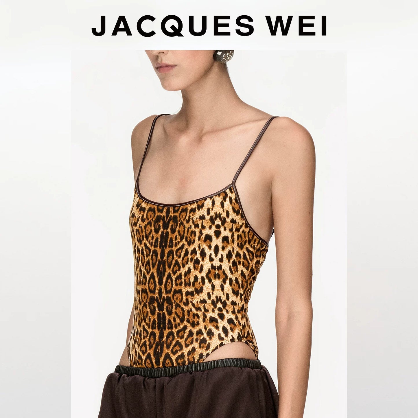 Leopard Print Bodysuit
