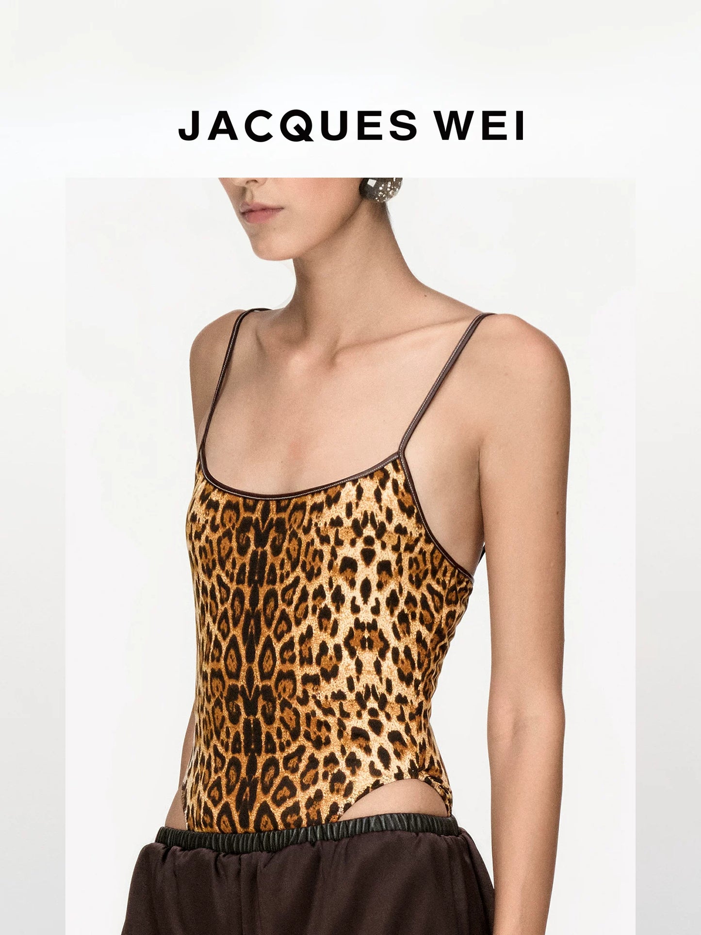 Leopard Print Bodysuit