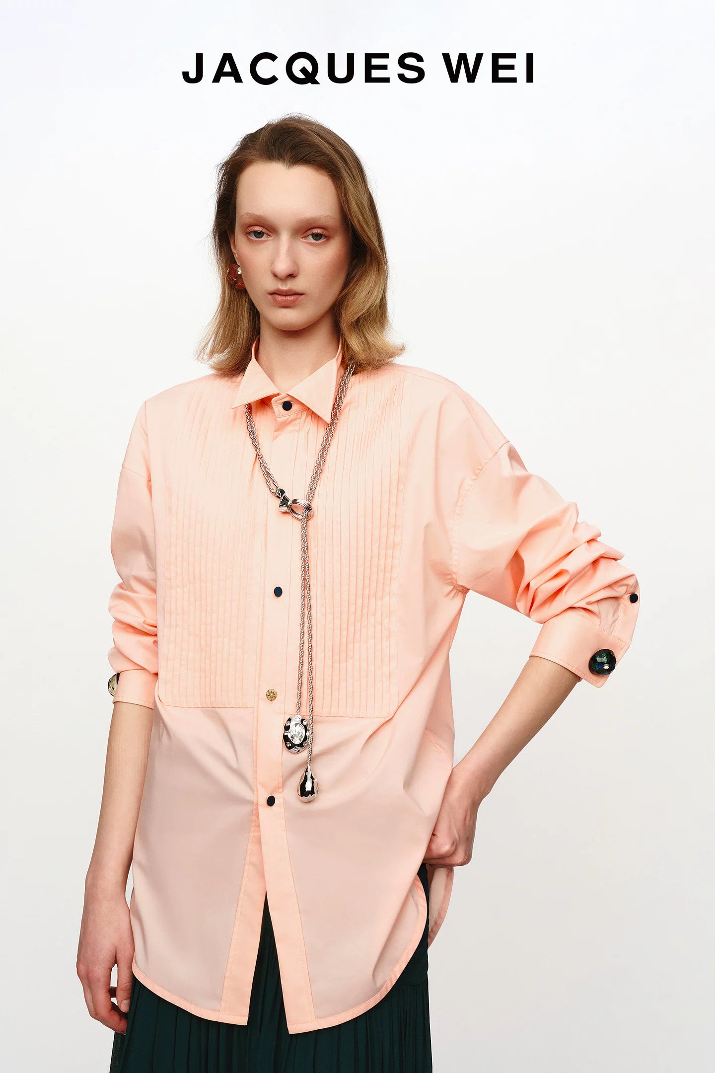 Pleated Shirt