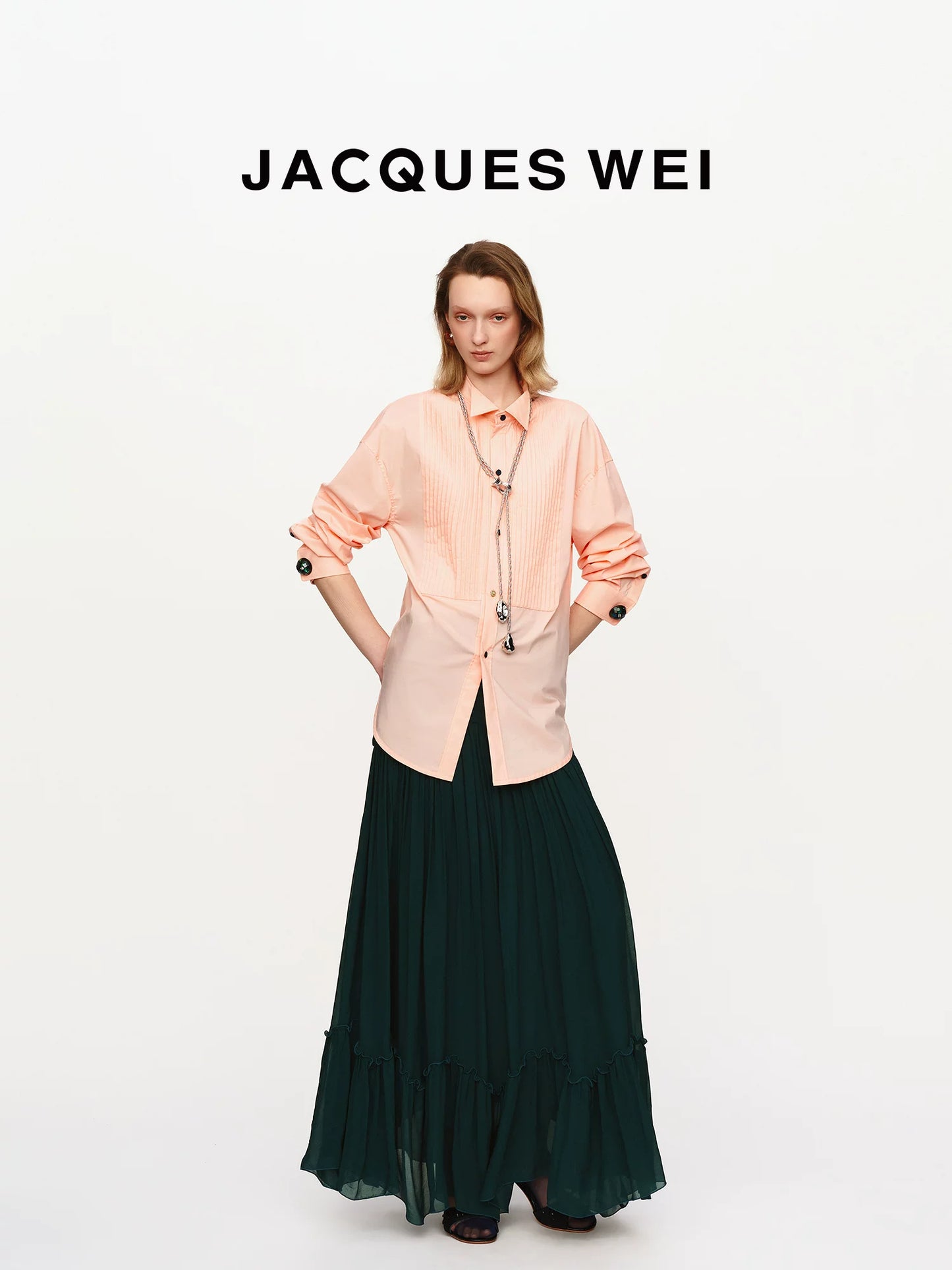 Pleated Shirt